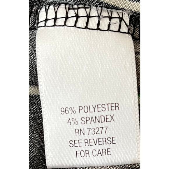 DANA BUCHMAN MIDI SCOOP NECK TUNIC DRESS, WOMENS, M, MULTICOLOR ABSTRACT DESIGN - Picture 8 of 9